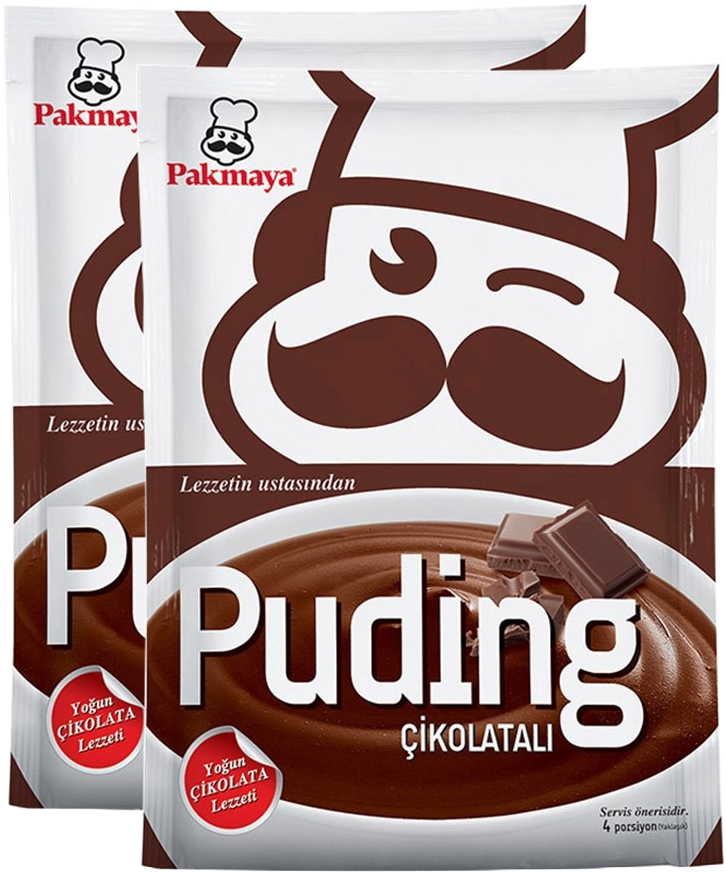 PAKMAYA ÇİKOLATALI PUDİNG 2Lİ