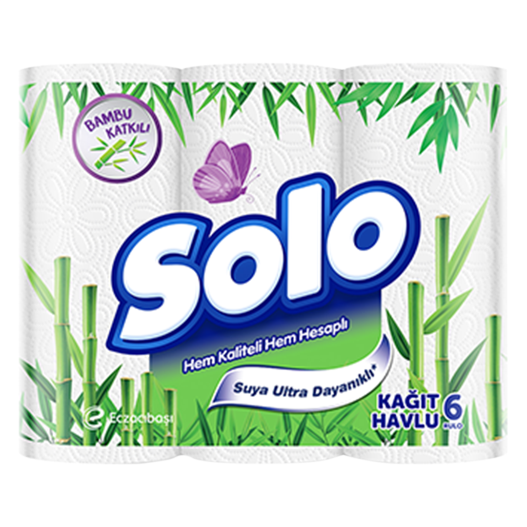 Solo Kağıt Havlu Bambu 6lı