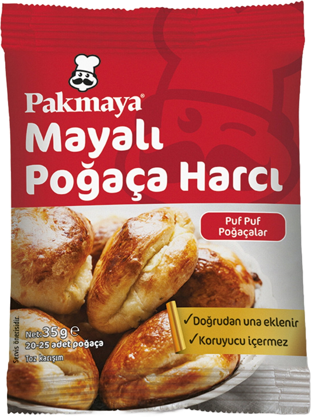PAKMAYA MAYALI POĞAÇA HARCI 35 GR