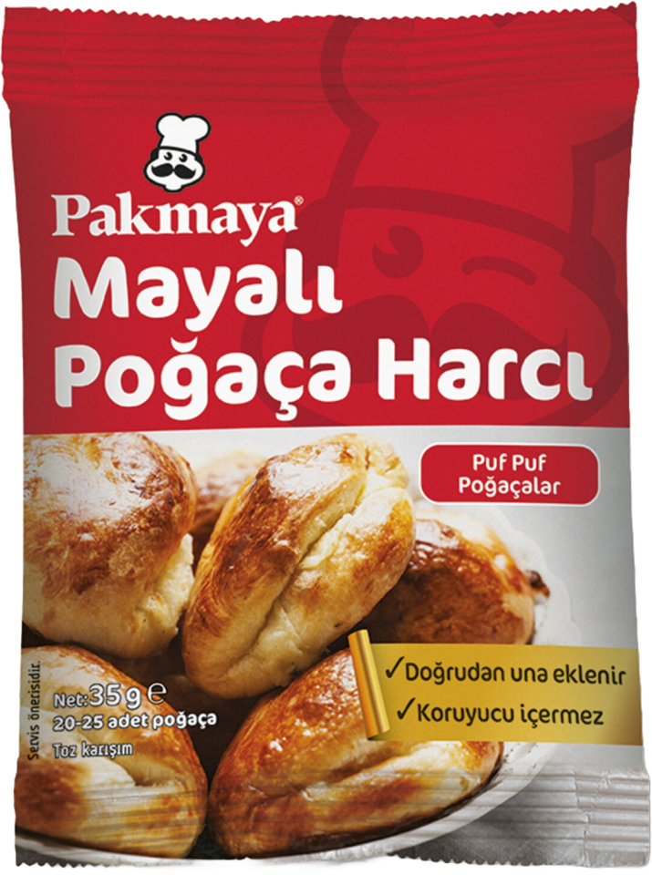 PAKMAYA MAYALI POĞAÇA HARCI 35 GR