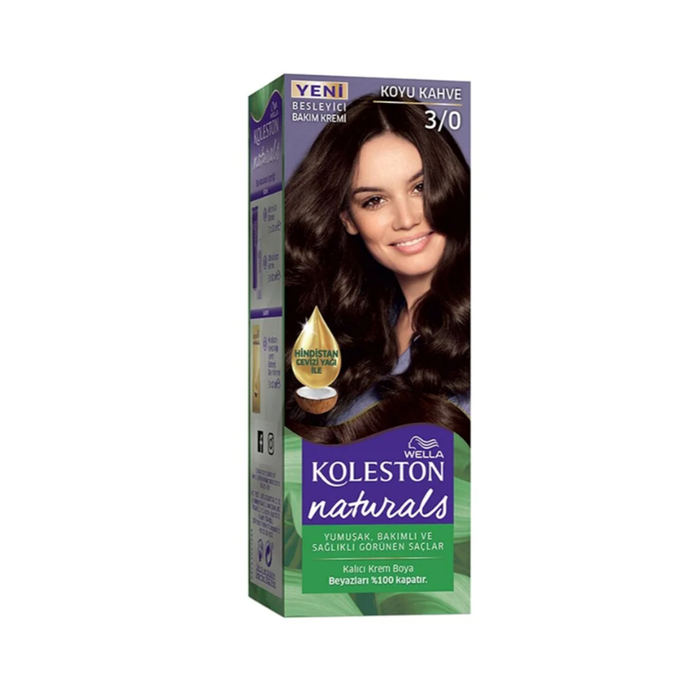 Koleston Naturals Koyu Kahve 3/0