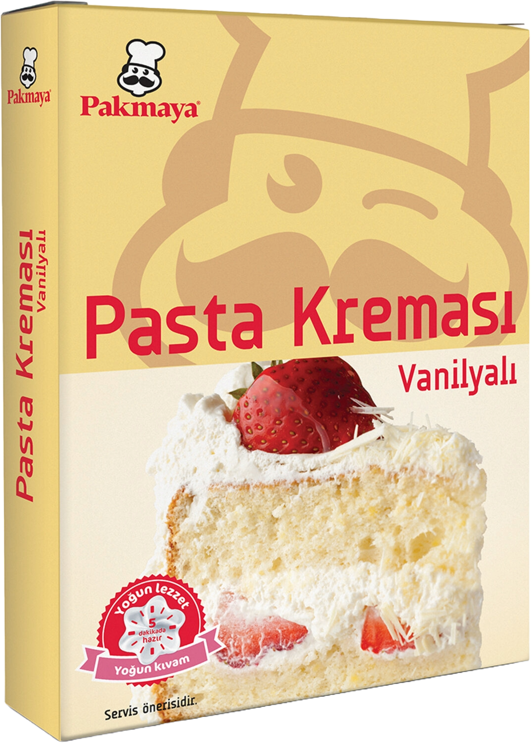 PAKMAYA PASTA KREMASI VANİLYALI 140 GR