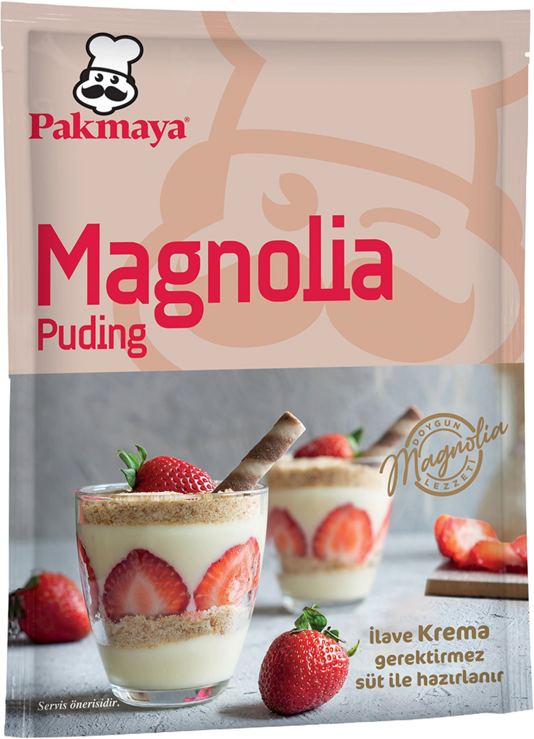 PAKMAYA MAGNOLİA PUDİNG 125 GR
