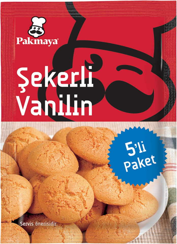 PAKMAYA SEKERLI VANILIN 5 Lİ