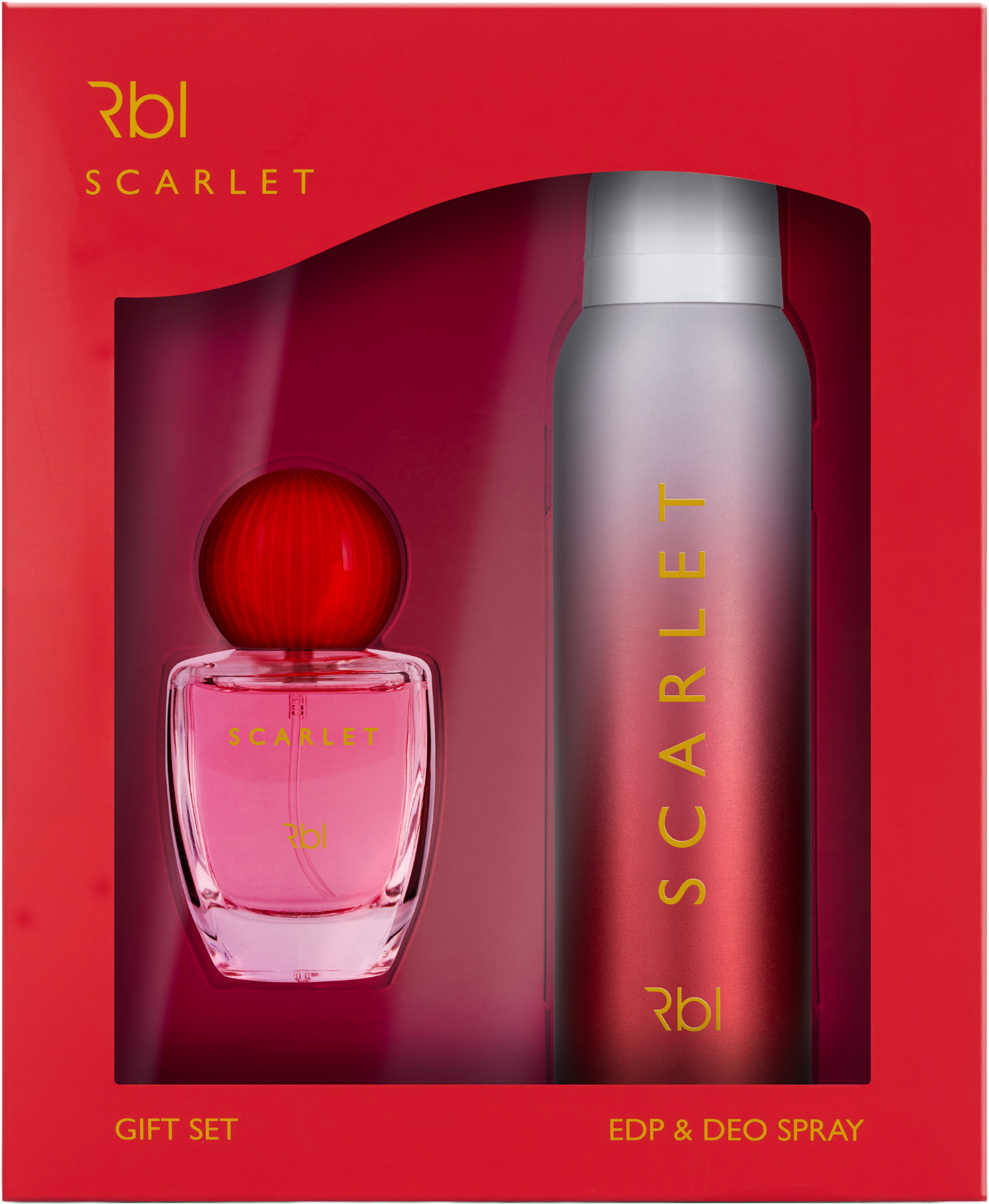Rebul RBL Scarlet 50 ML Edp + Deodorant 150 ML