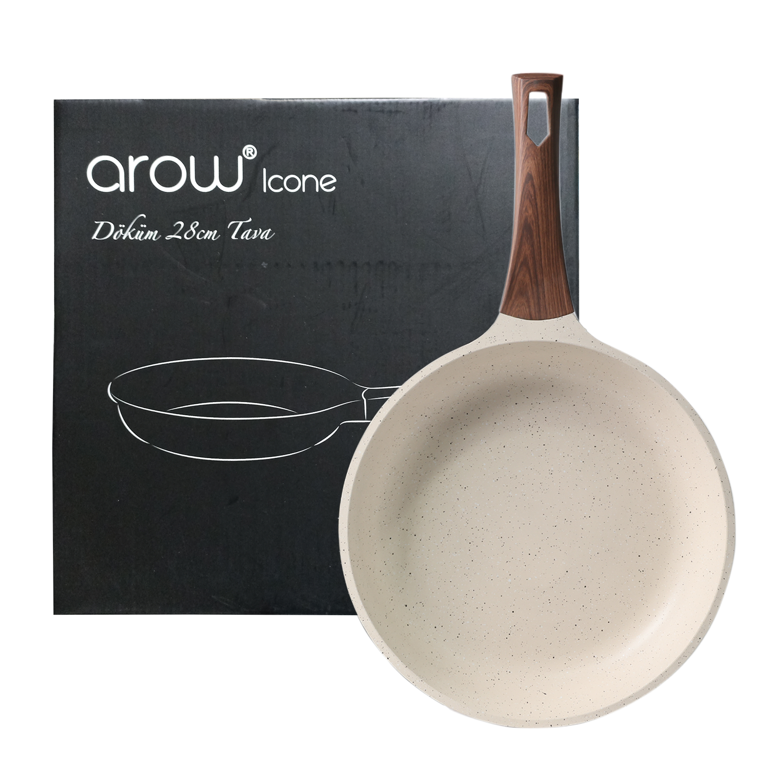 Arow Döküm 28 CM Tava