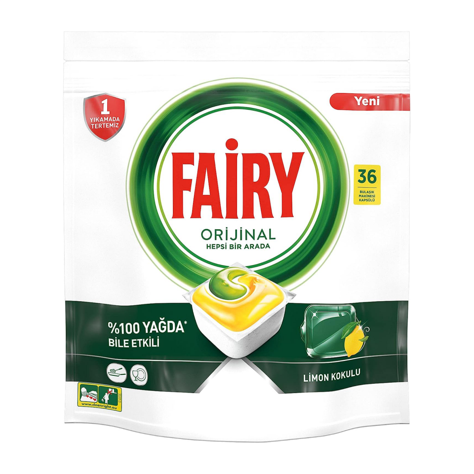 Fairy Bulaşık Kapsül H1A 36 Lı