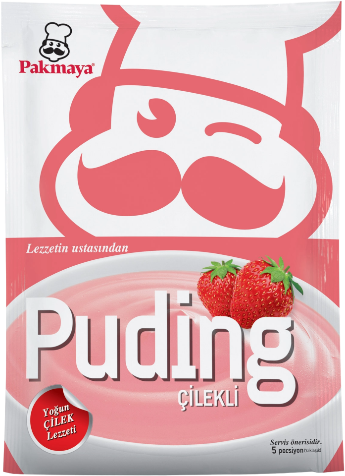 PAKMAYA PUDİNG ÇİLEKLİ 125 GR