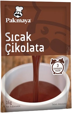 PAKMAYA SICAK ÇİKOLATA 16 GR