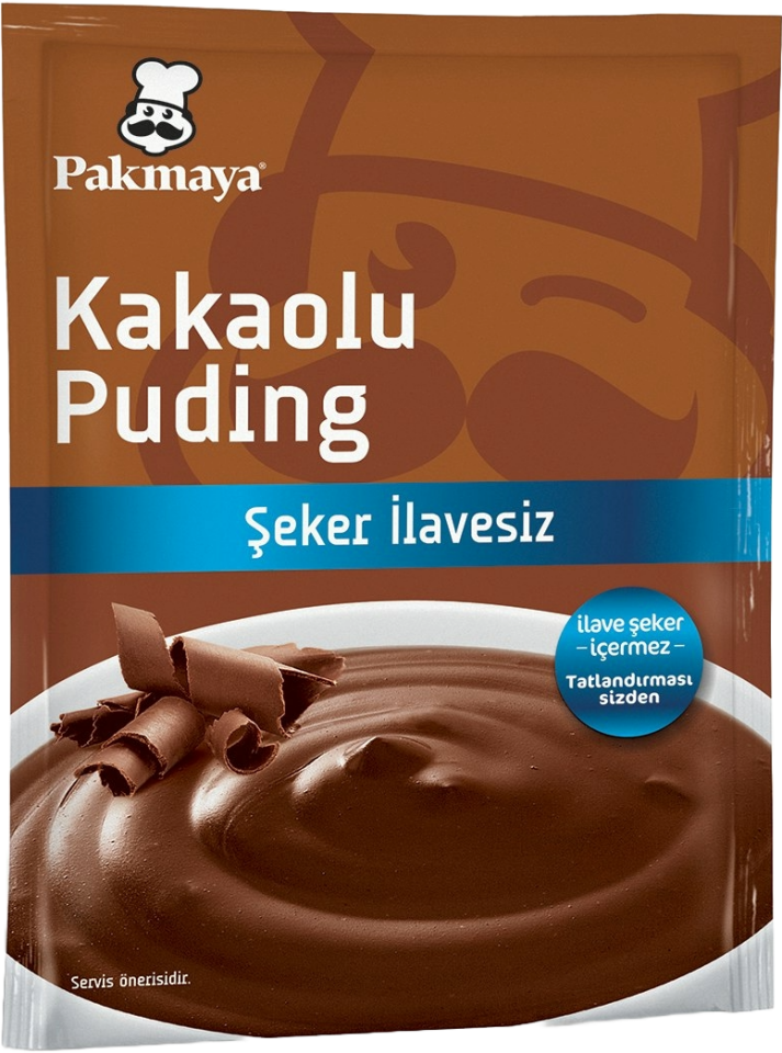 PAKMAYA ŞEKER İLAVESİZ KAKAOLU PUDİNG 54 GR