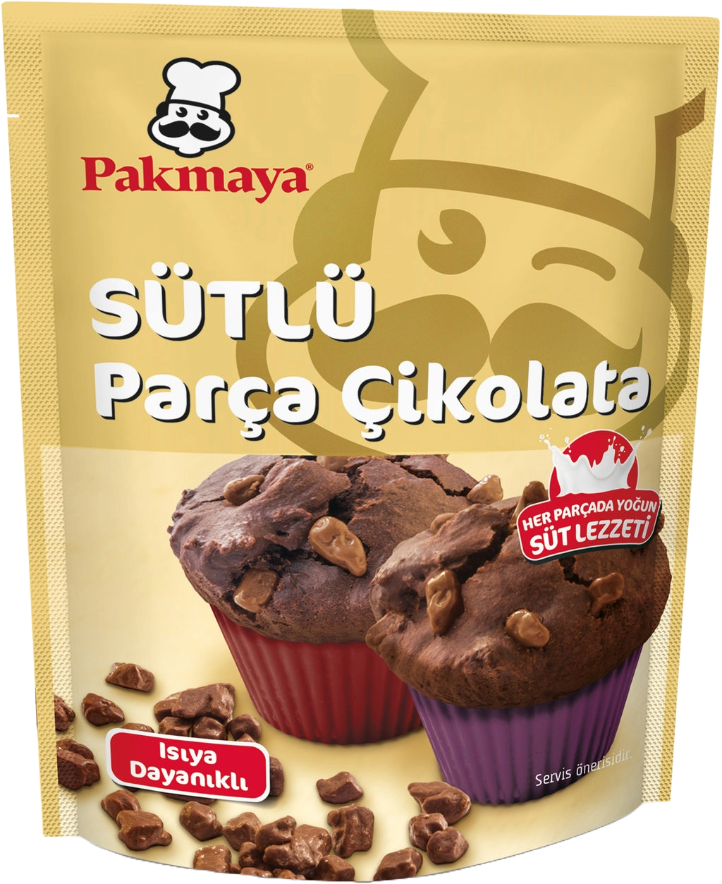 PAKMAYA SÜTLÜ PARÇA ÇİKOLATA 4-7 mm 70 GR