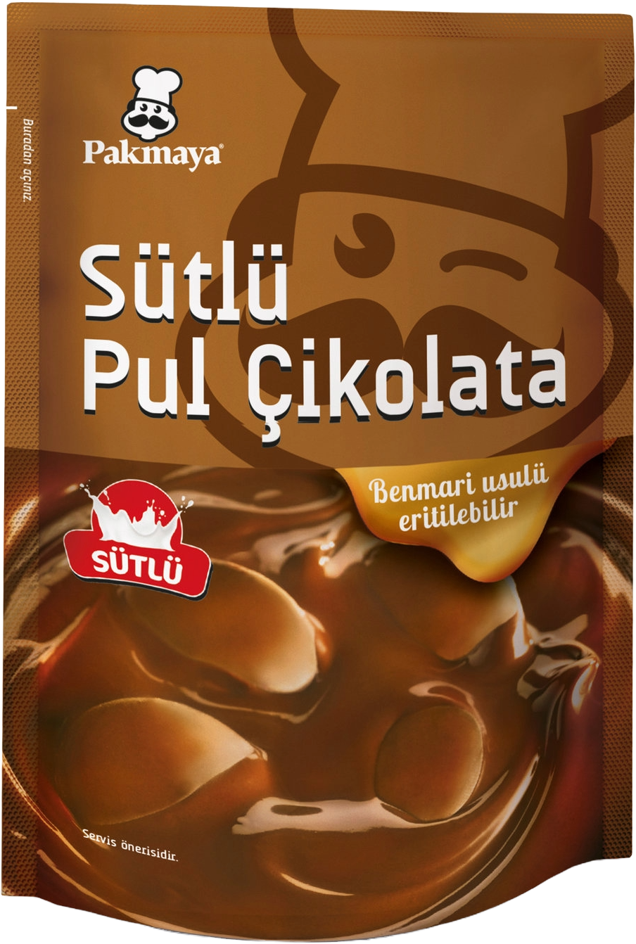 PAKMAYA SÜTLÜ PUL ÇİKOLATA 100 GR