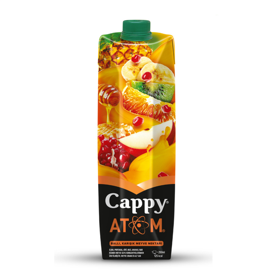 Cappy Atom Meyve Suyu 1 LT
