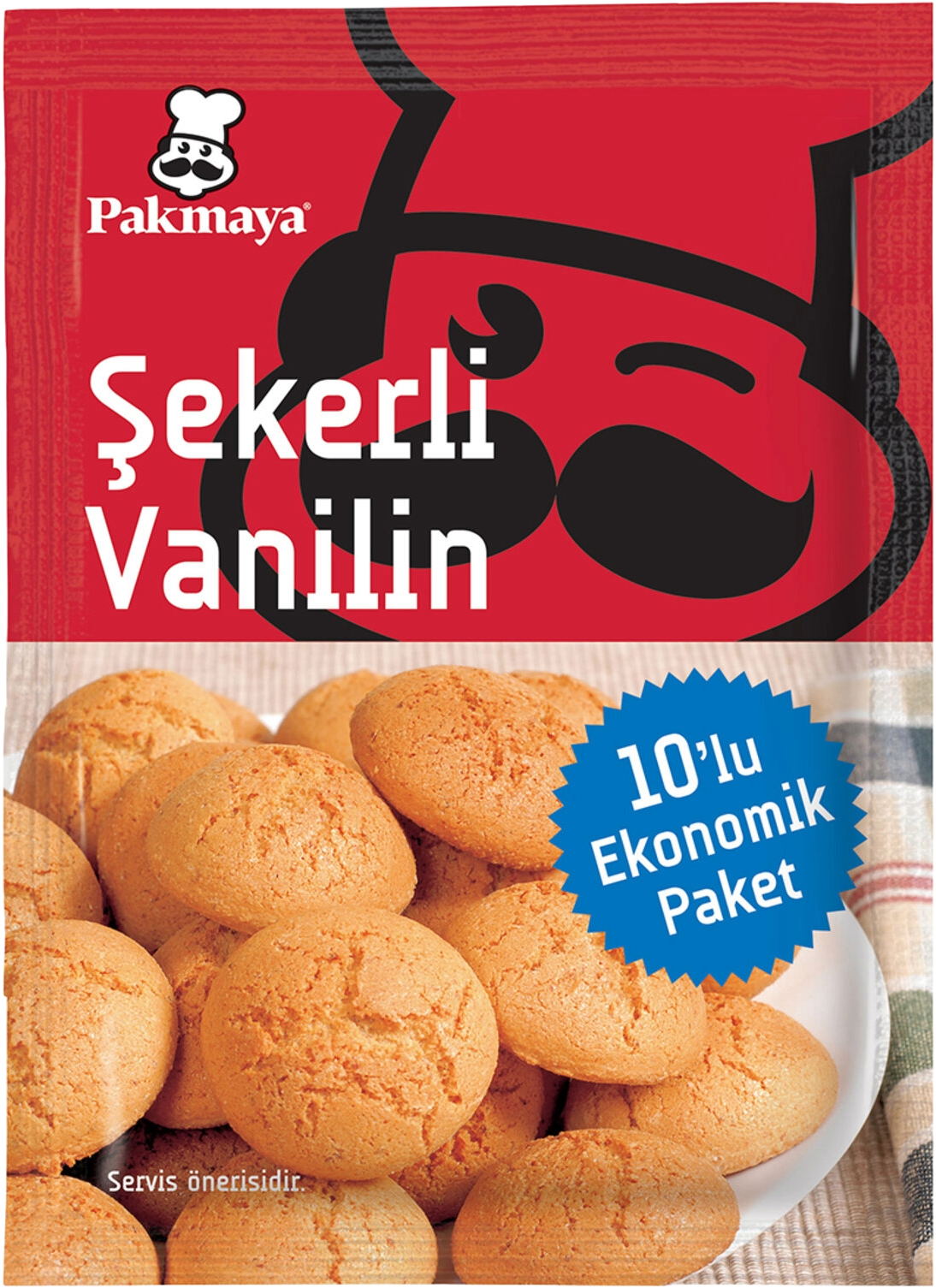 PAKMAYA ŞEKERLİ VANİLİN 10LU