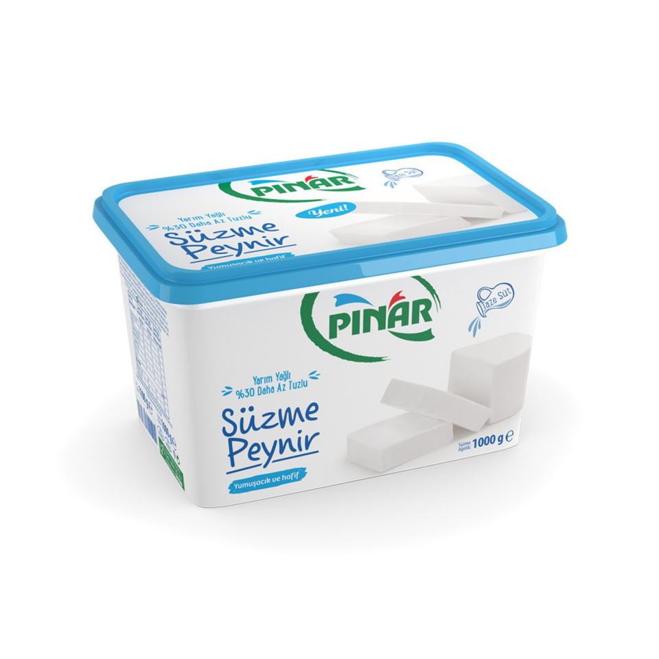 Pınar Düşük Yağlı Süzme Peynir 1 KG
