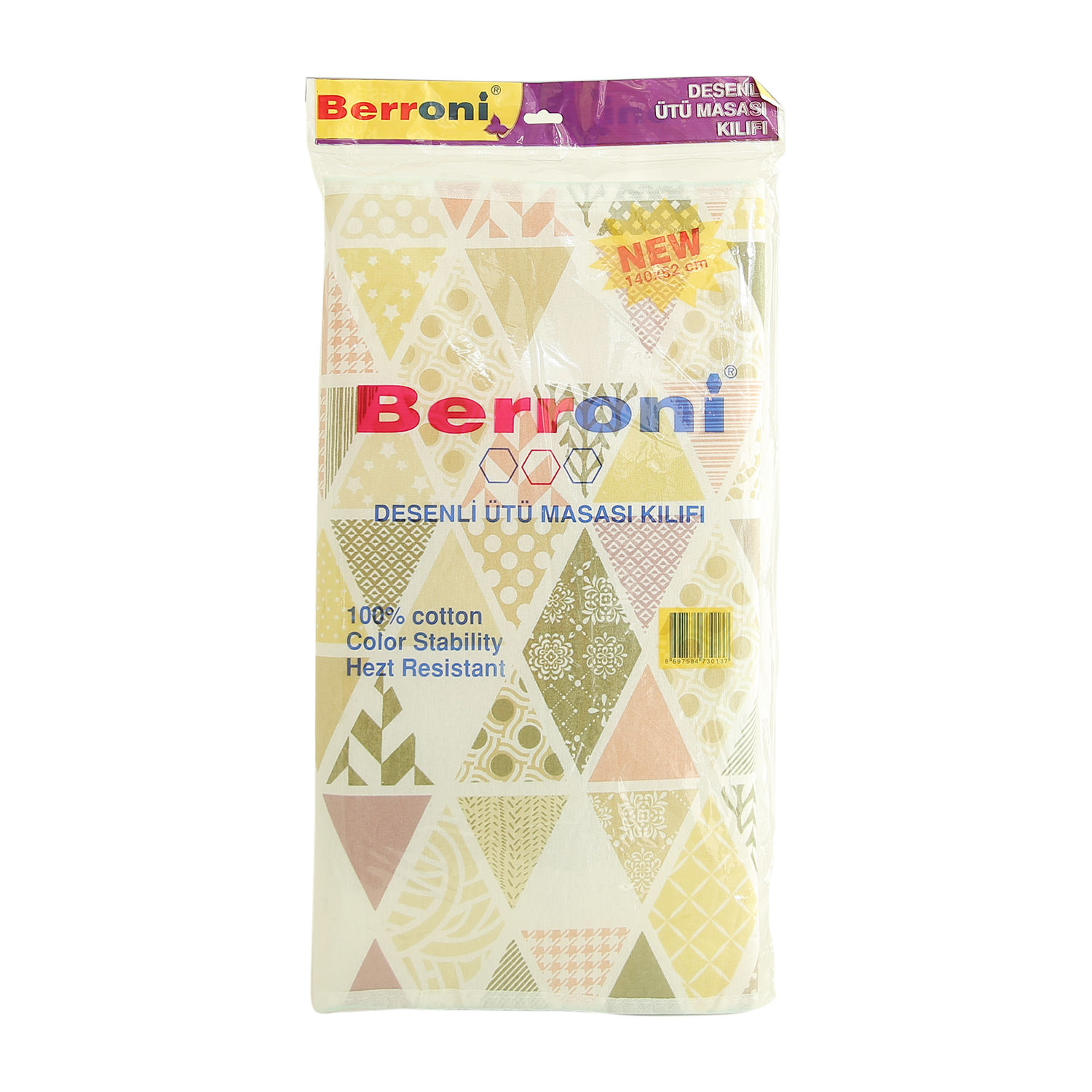 İRŞAT BERRONİ ÜTÜ MASASI ÖRTÜSÜ KALIN 140*