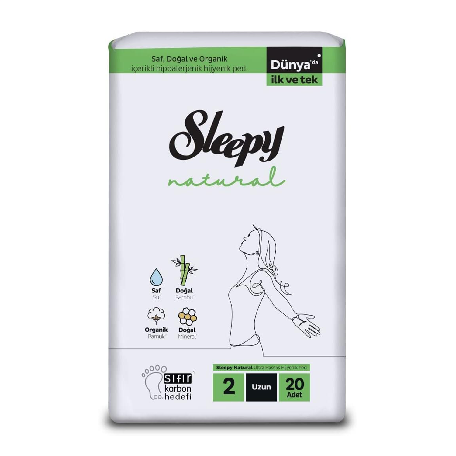 Sleepy Natural Süper Eko Uzun 18 Li