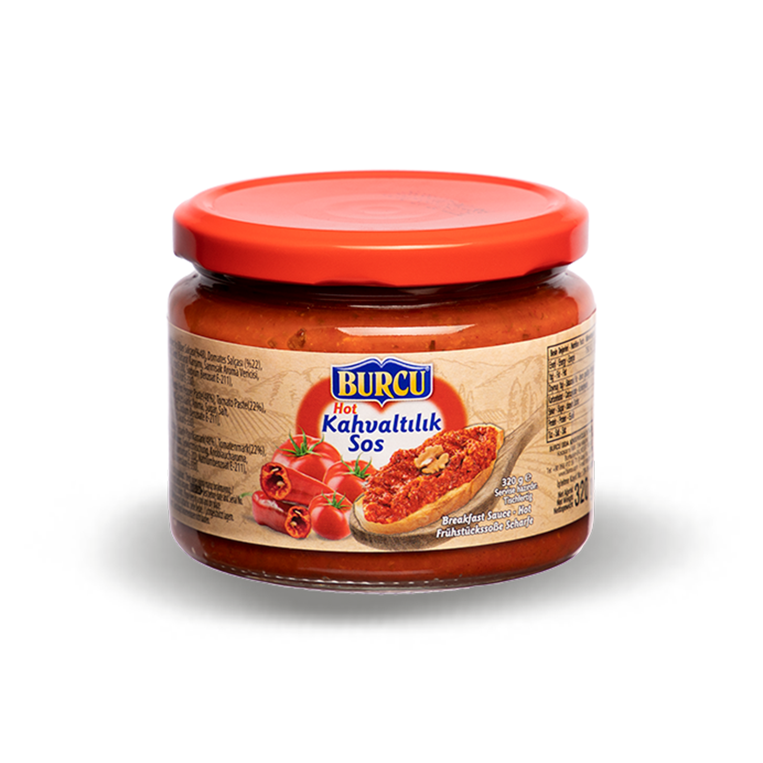 Burcu Kahvaltılık Acı Sos 320 GR
