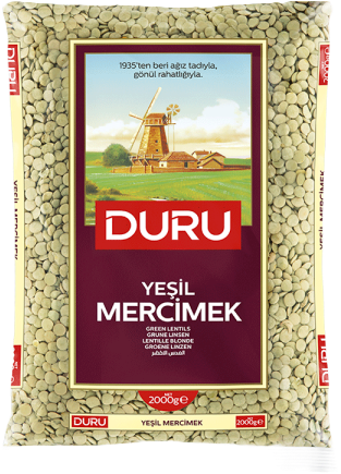 DURU 2000 GR YEŞİL MERCİMEK