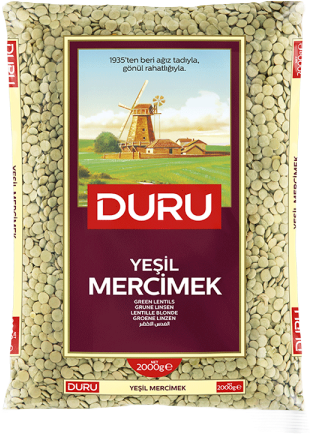 DURU 2000 GR YEŞİL MERCİMEK