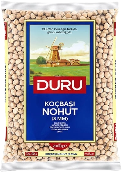 Duru 2000 GR Koçbaşı Nohut 8 MM
