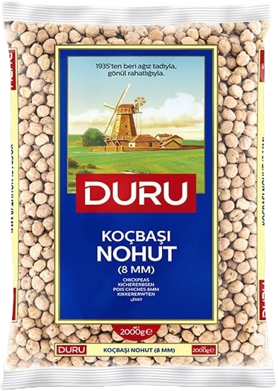 Duru 2000 GR Koçbaşı Nohut 8 MM