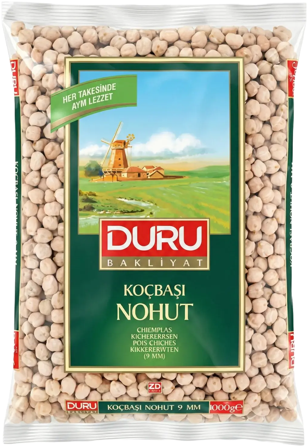 Duru 1 Kg Koçbaşı Nohut 9 Mm