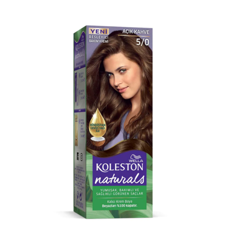 Koleston Naturals Acık Kahve 5/0