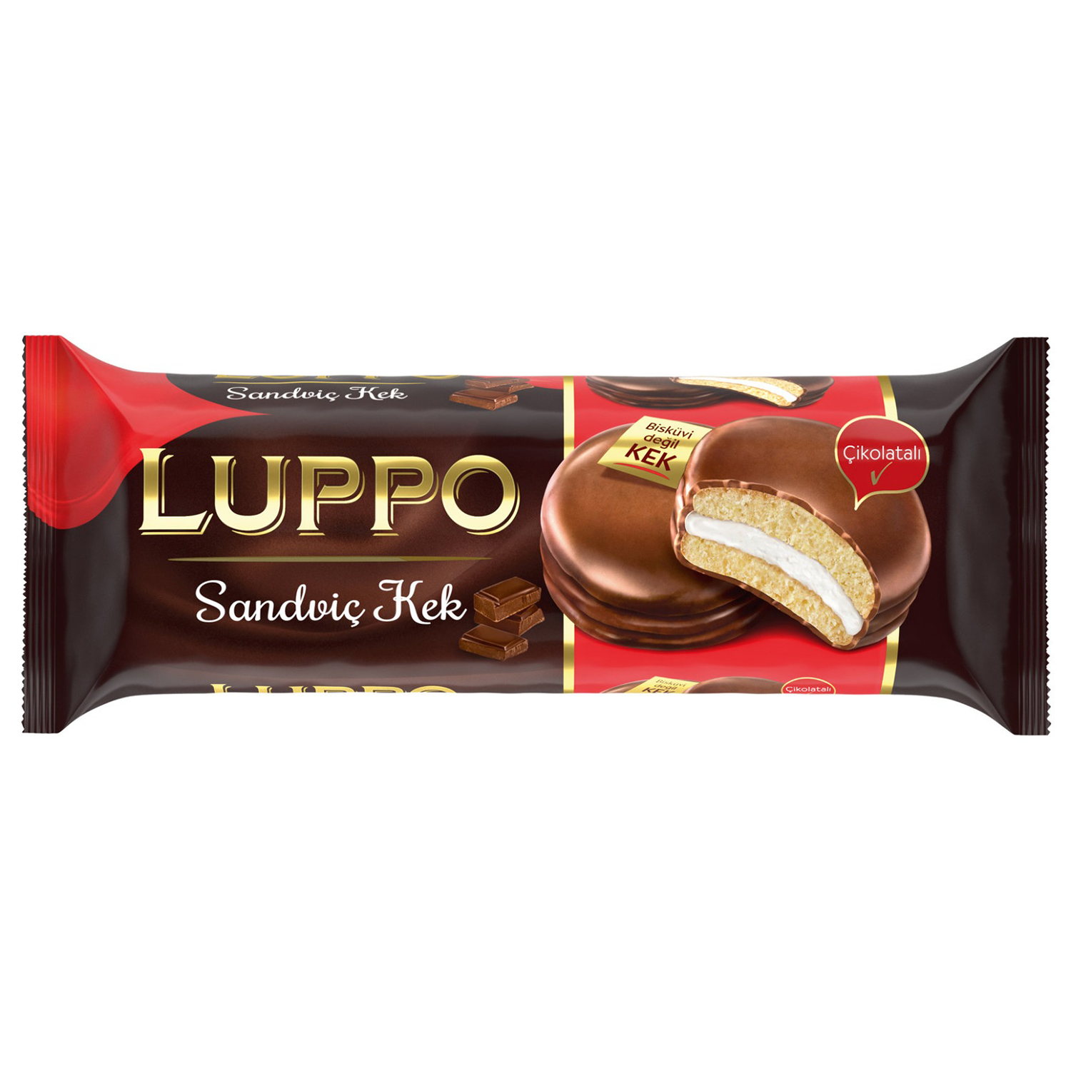 Şölen Luppo Sandviç Kakaolu Kek 8li 184 GR