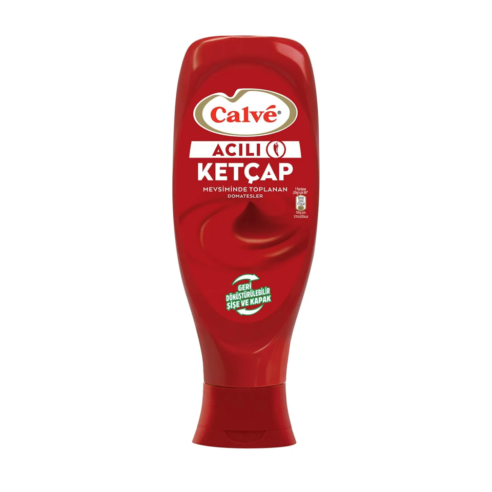 Calve Ketçap Acılı 600 GR