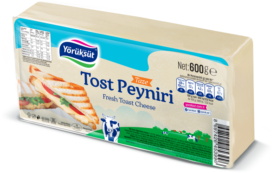 YÖRÜK SÜT TOST PEYNİR 600 GR