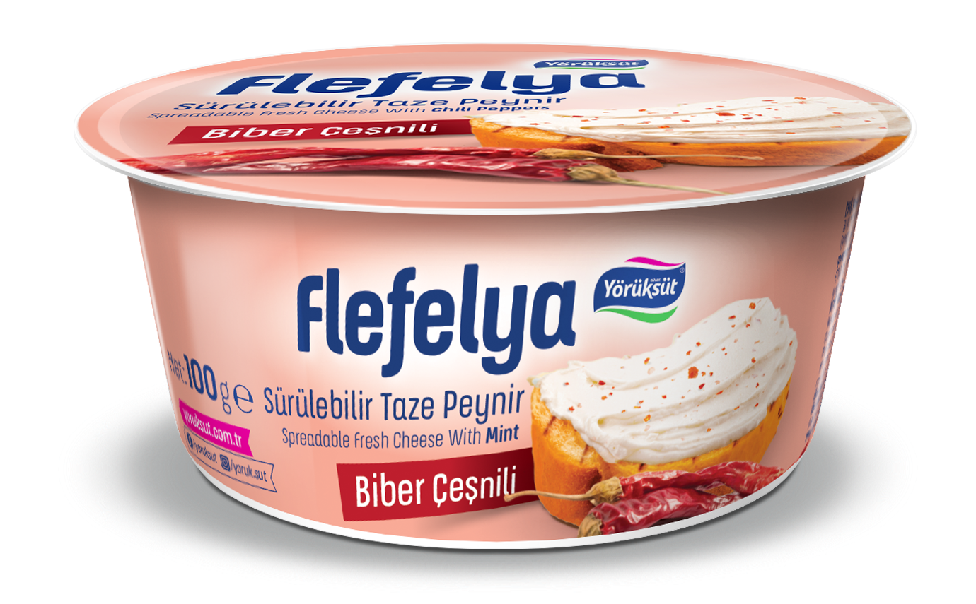 YÖRÜK SÜT FLEFELYA BİBER SÜRME PEYNİR 100 GR
