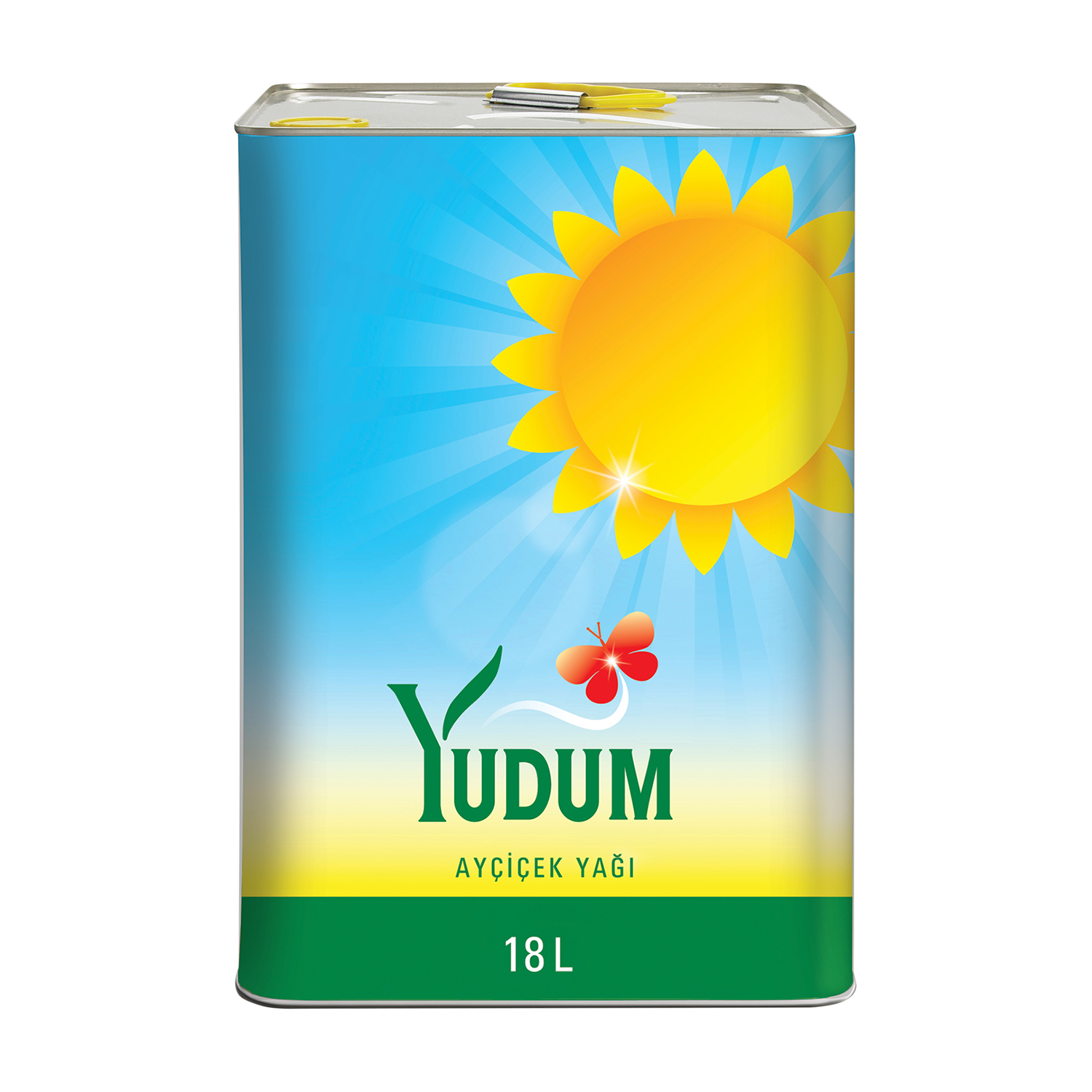 Yudum Ayçiçek Yağı 18 LT