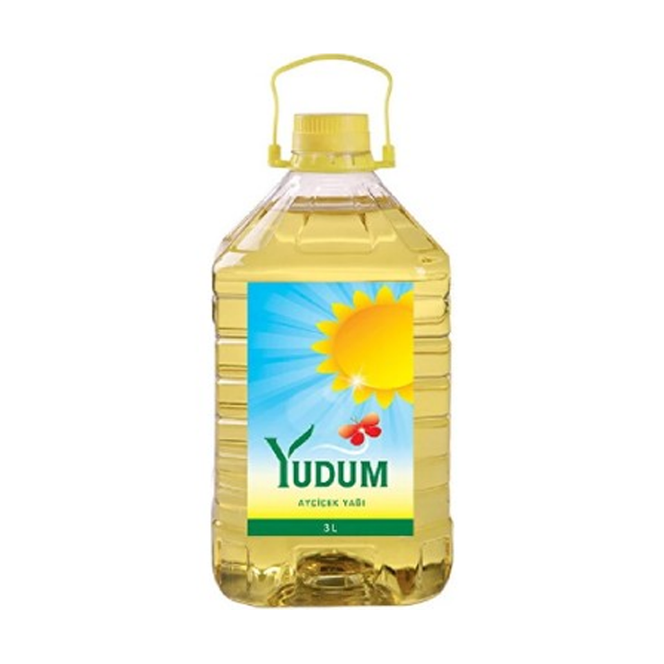 Yudum Ayçiçek Yağı 3 LT Pet