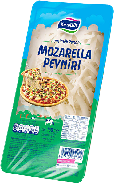 YÖRÜK SÜT RENDE PEYNİRİ 150 GR