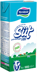 YÖRÜK SÜT 1/1 YARIM YAĞLI UHT SÜT