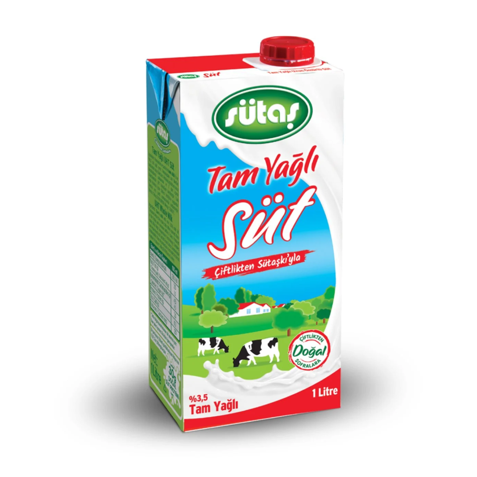 Sütaş %3,5 Yağlı Süt 1/1 LT