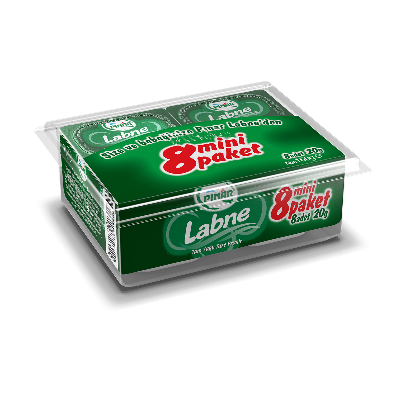 Pınar Labne 8li 160 GR