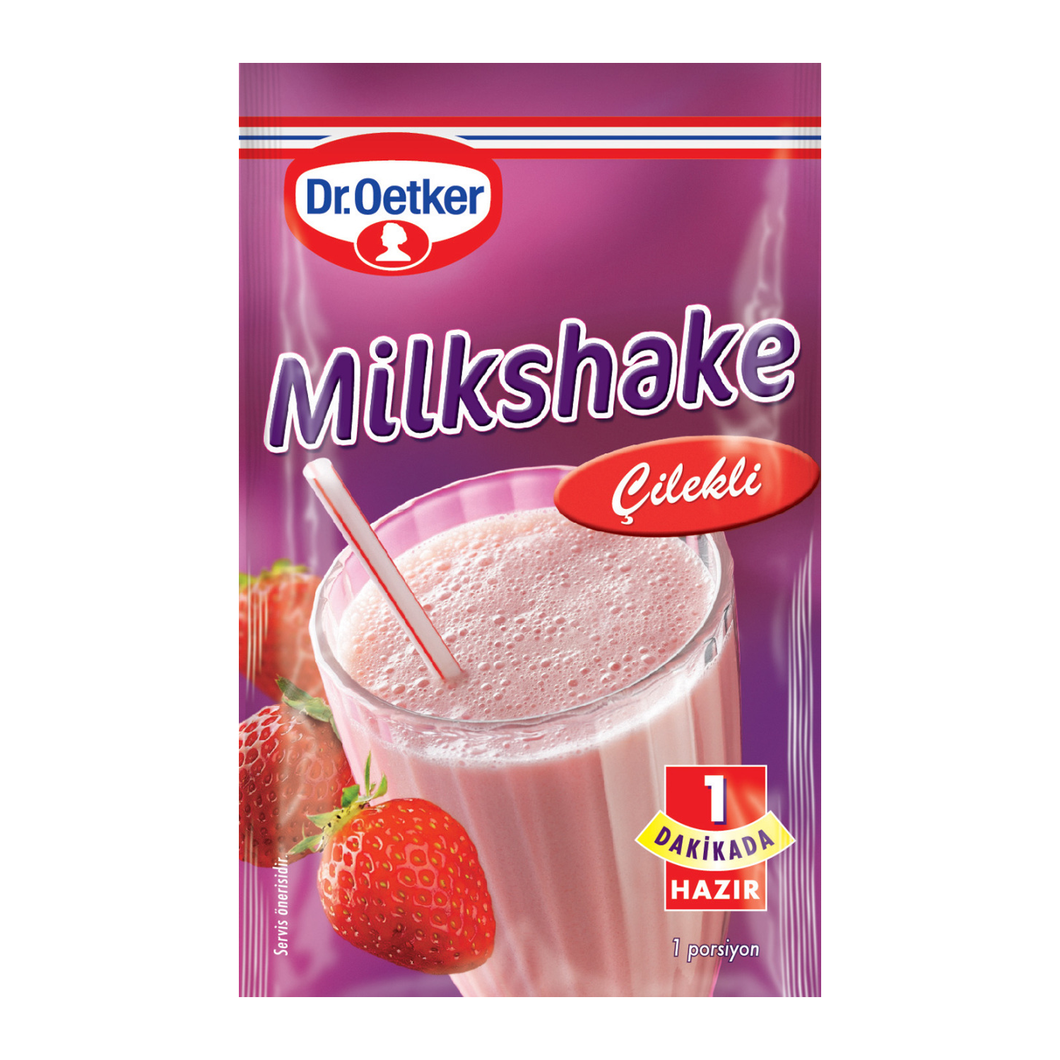 Dr. Oetker Milkshake Çilek 22 GR