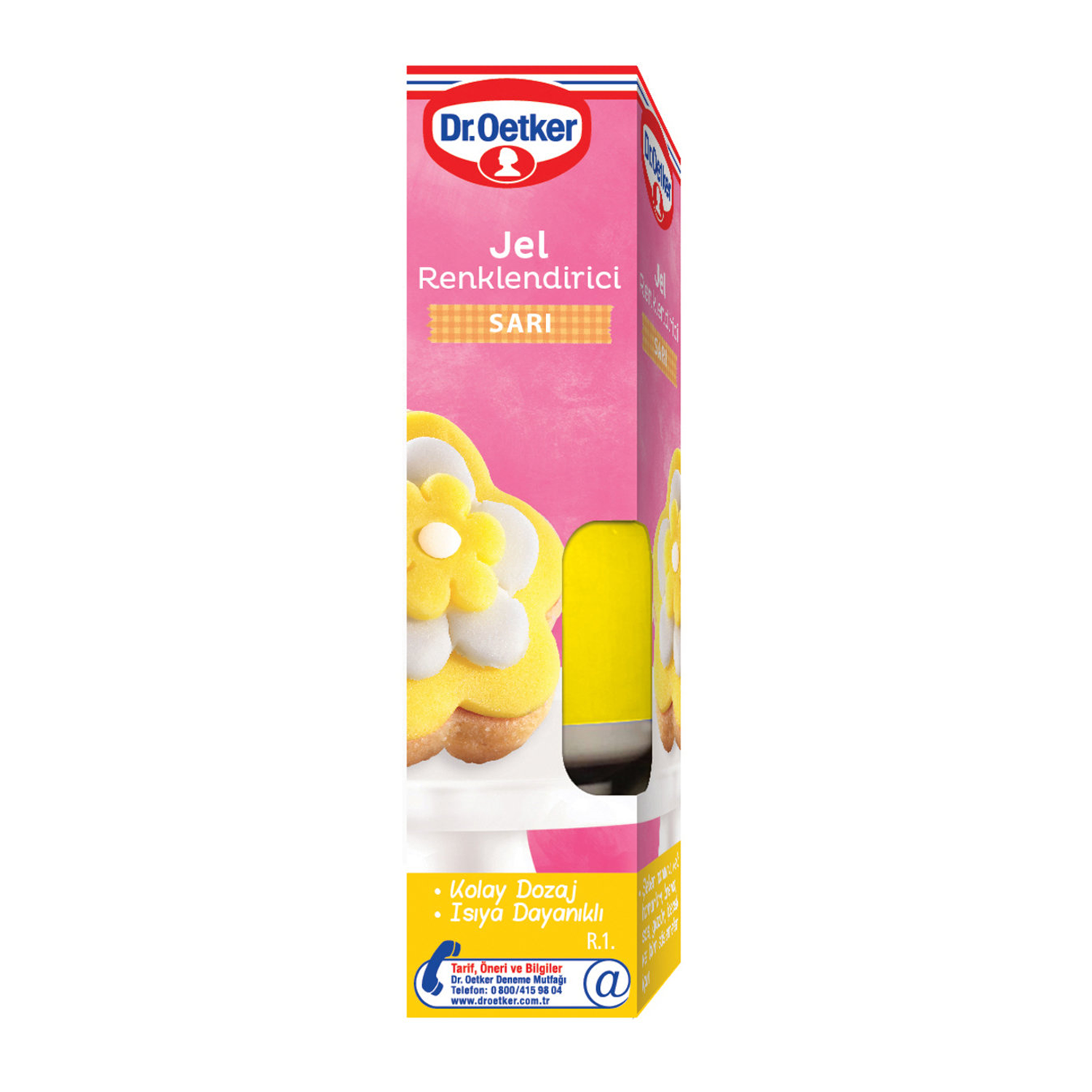 Dr. Oetker Jel Renklendirici Sarı 10 GR