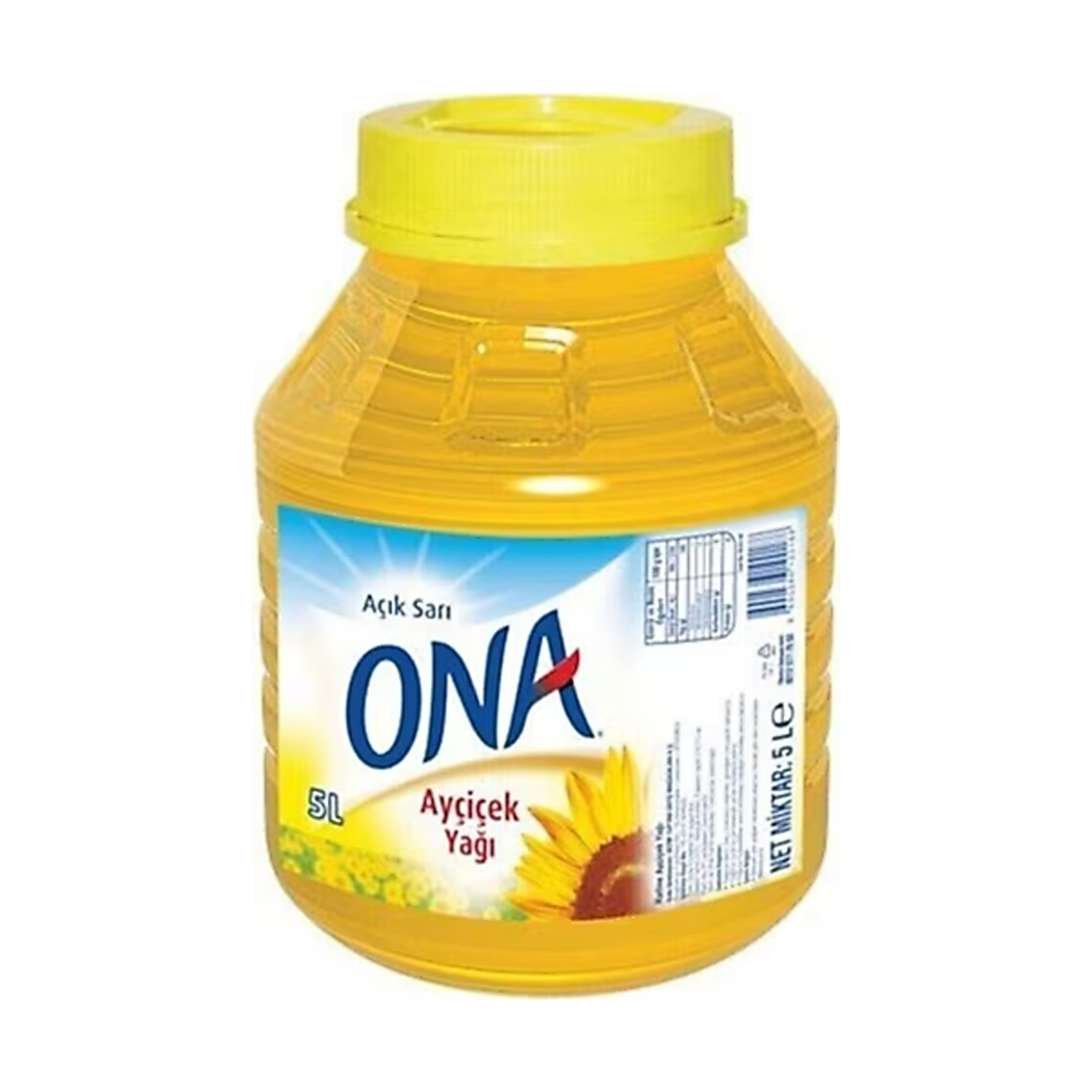 Ona Ayçiçek Yağı 5 LT Pet