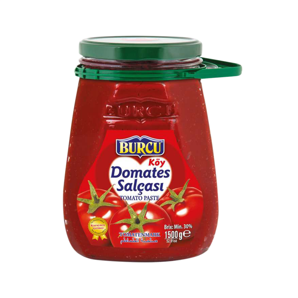 Burcu Domates Salçası 1500 Gr Cam