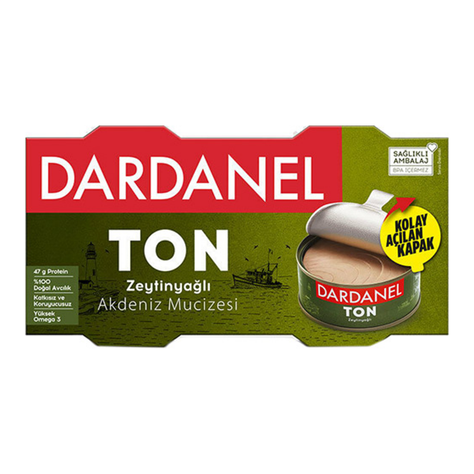 Dardanel Ton Zeytin Yağlı 2x140 GR