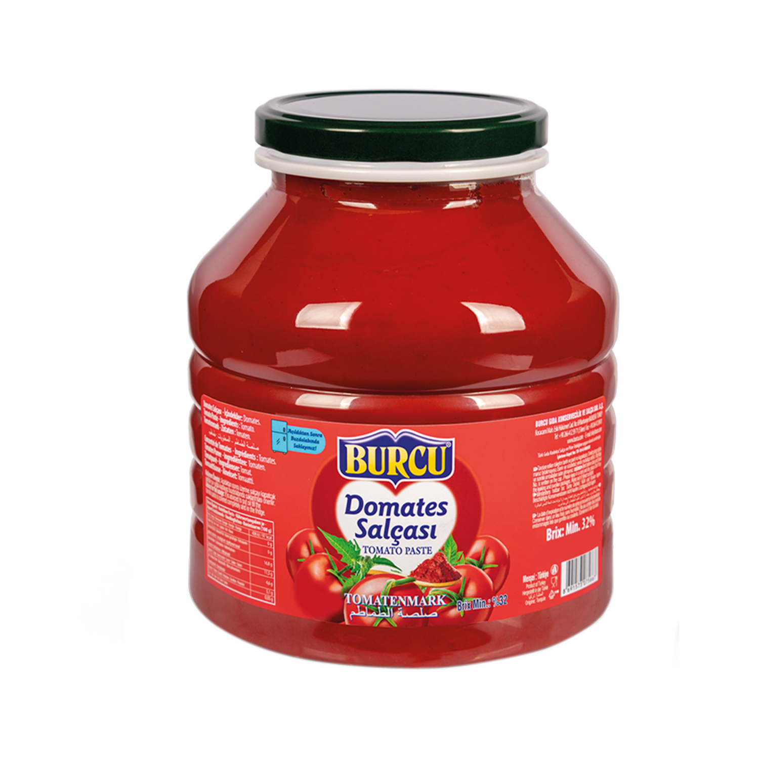 Burcu Domates Salçası 3200 Gr Pet