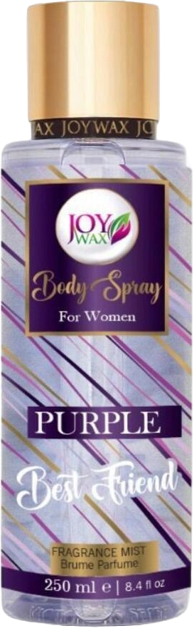 JOY WAX BODY SPRAY WOMEN PURPLE 250 ML