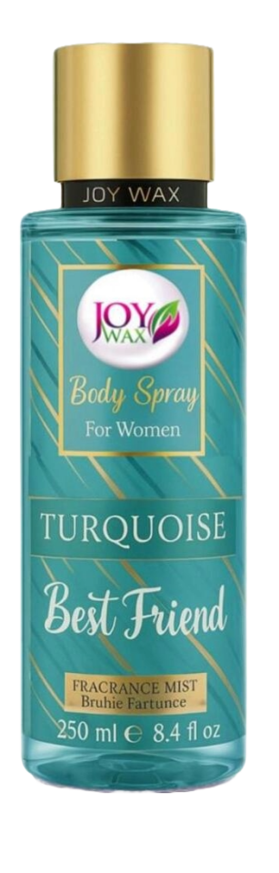 JOY WAX BODY SPRAY WOMEN TURQUOISE 250 ML