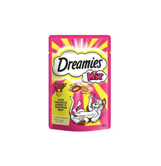 Dreamies Peynirli Biftekli 60 Gr Kedi Ödül Maması