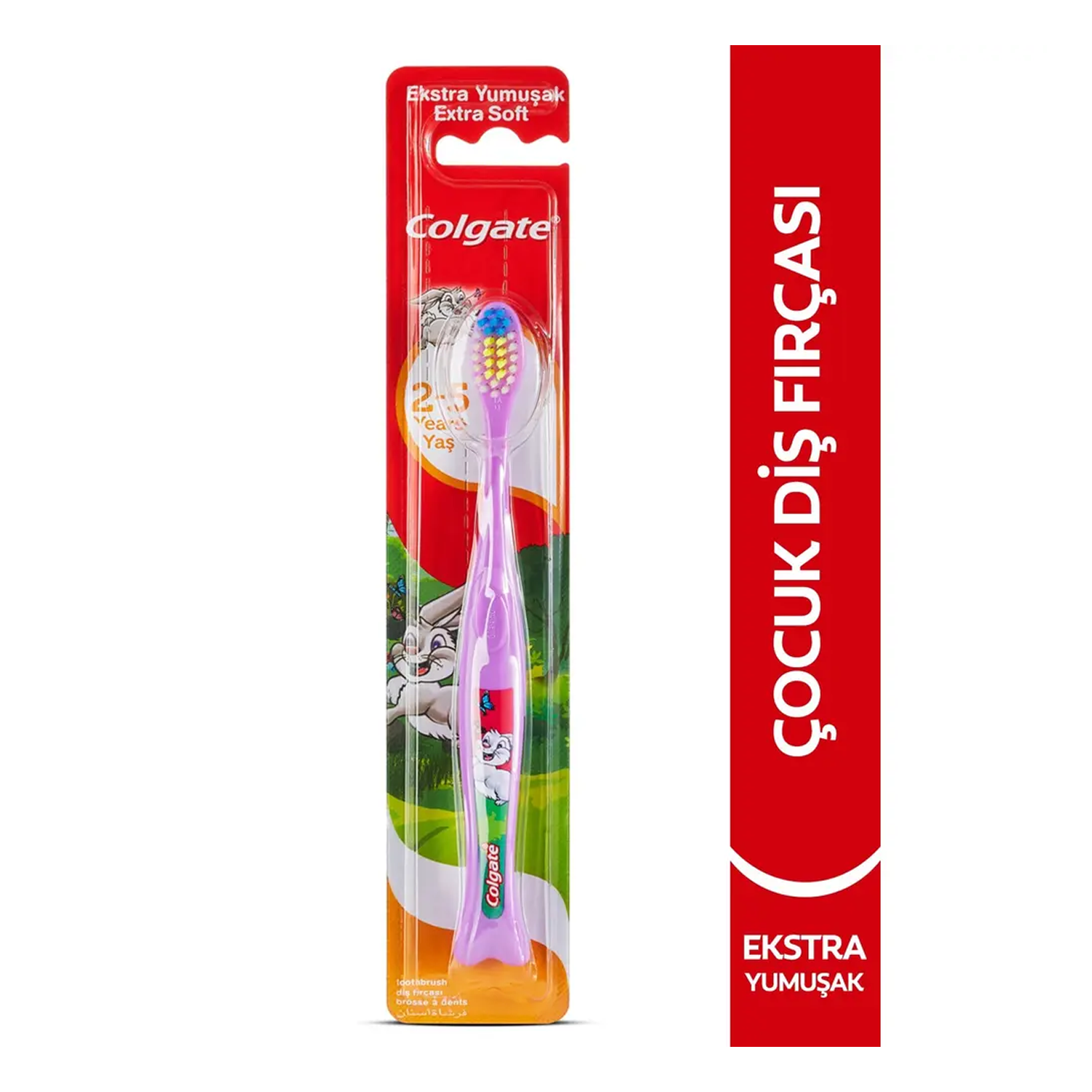 Colgate Fırça Jungle Kids 2-5 Yaş Extra Soft