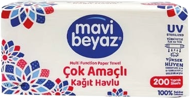 Mavi Beyaz 200 Yp. Çok Amaçlı Kağıt Havlu