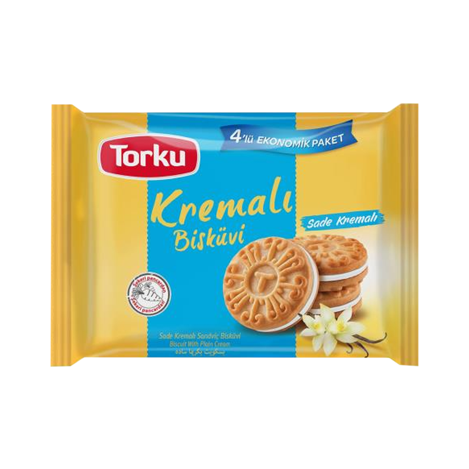 Torku Klasik Sade Kremalı Bisküvi 61 GR